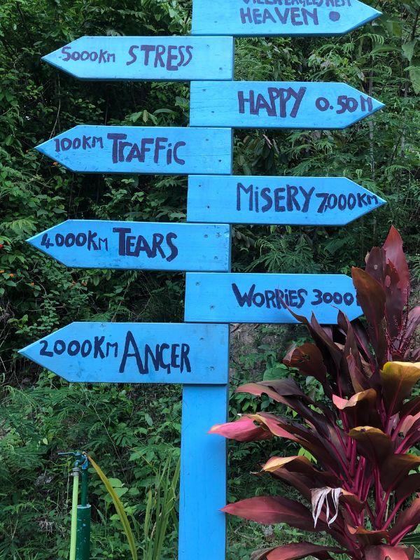 Schild Happiness